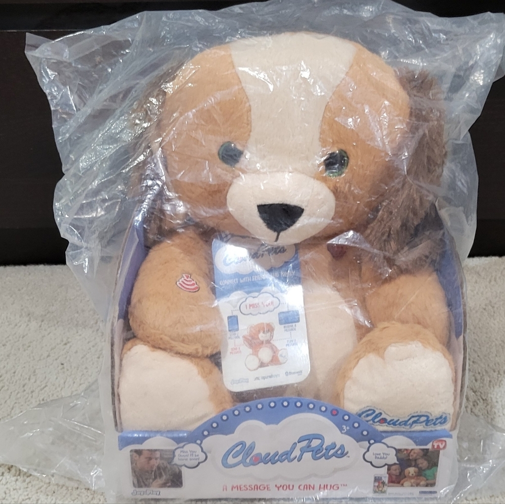 Pet Cloud Puppy You Can Hug - Send and receive messages -Connect with Loved Ones